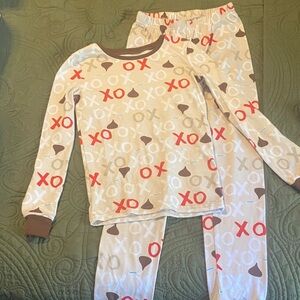 XO Pattern Kids Pajamas